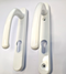 Smart ACDV251 Lever Door Handle Set 92 PZ 1 Pair Door Handles White